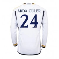 Real Madrid Arda Guler #24 Hemmatröja 2023-24 Långärmad